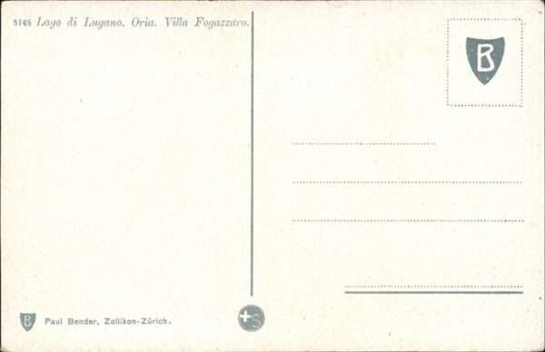 Lugano TI lago di Lugano
Oria
Villa Fogazzaro – Bild 2