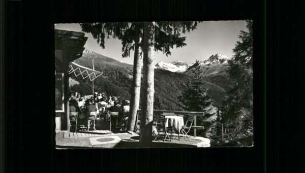 Davos GR Restaurant Terrasse Schatzalp