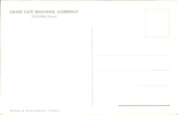 Lugano TI Grand Cafe Brasserie Gambrinus – Bild 2