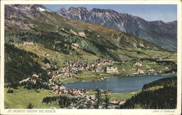 St Moritz GR Sankt Moritz-See