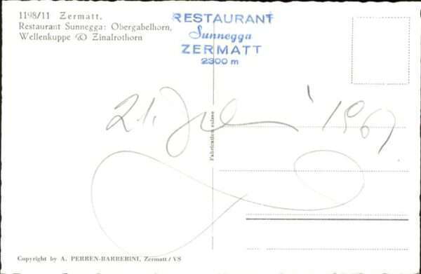Zermatt VS Restaurant Sunnegga
Obergabelhorn
Wel – Bild 2
