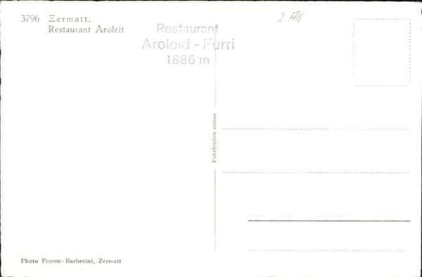 Zermatt VS Restaurant Aroleit – Bild 2