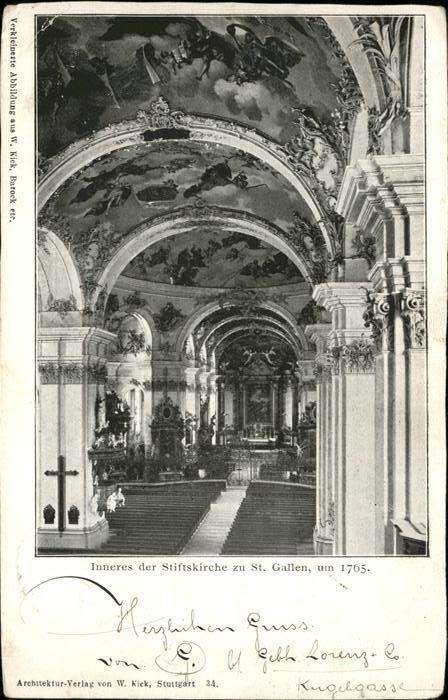 St Gallen SG Stiftskirche