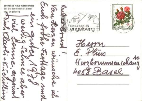 Engelberg OW Gerschnialp Zschokke-Haus – Bild 2