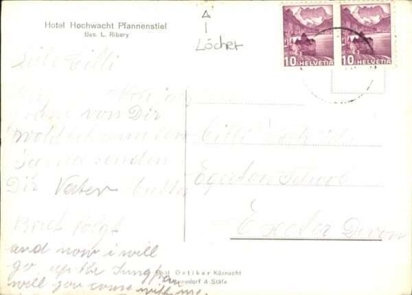 Pfannenstiel Staefa Hotel Hochwacht – Bild 2