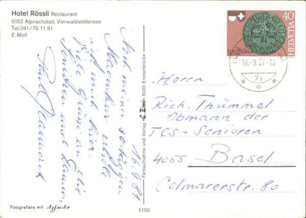 Vierwaldstaettersee Hotel Rössli – Bild 2