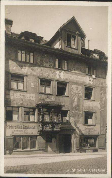 Sankt Gallen Cafe Greif