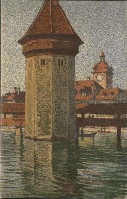 Zuerich Lithographie v. Ernst Schlatter:
Wasse