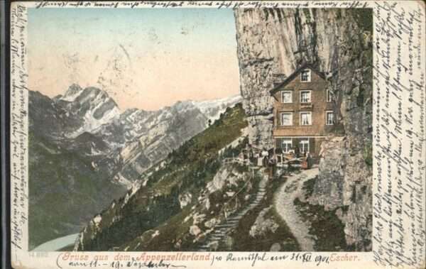 Schwende IR Berggasthaus Aescher-Wildkirchli