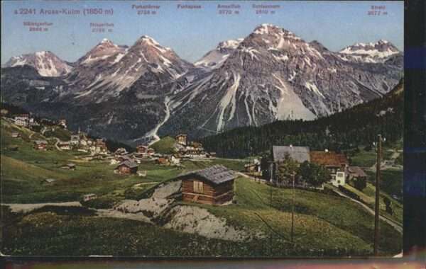 Arosa GR Kulm
Bergpanorama