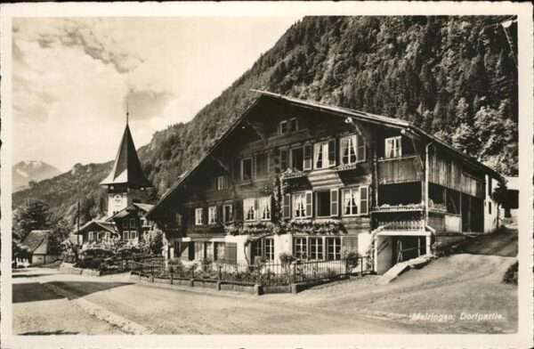 Meiringen BE Dorfpartie