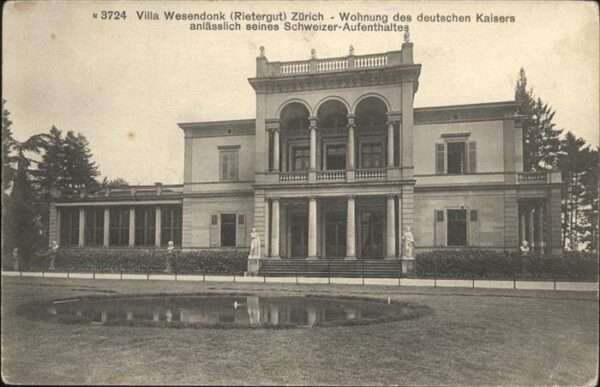 Zuerich Villa Wesendonk
Wohnung d. deutschen K