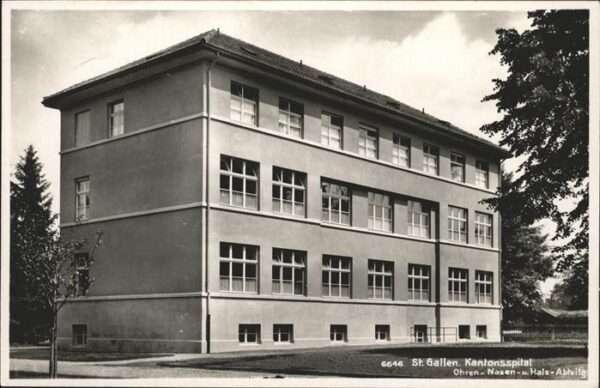 St Gallen SG Kantonspital
Ohren-Nasen-Hals-Abteilun