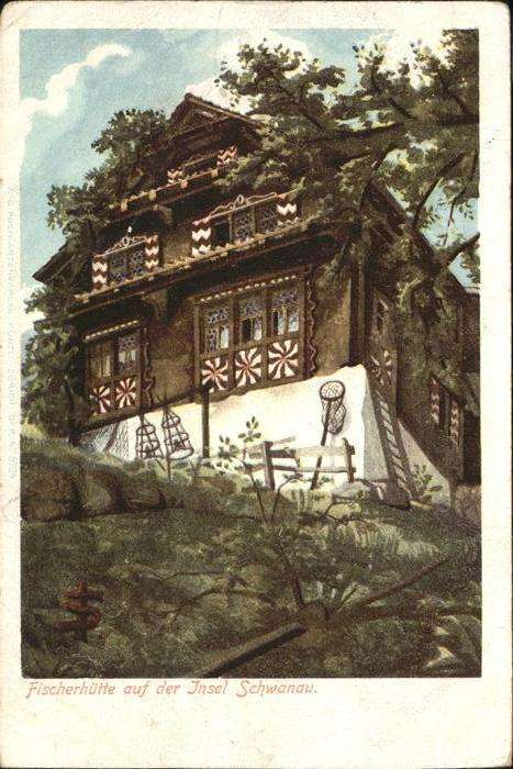 Insel Schwanau Fischerhütte