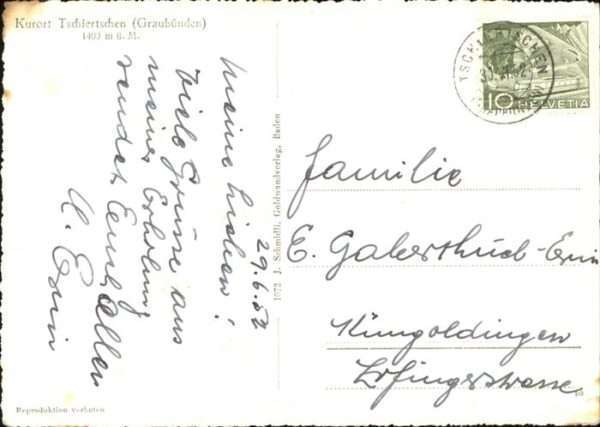 Tschiertschen Panorama – Bild 2