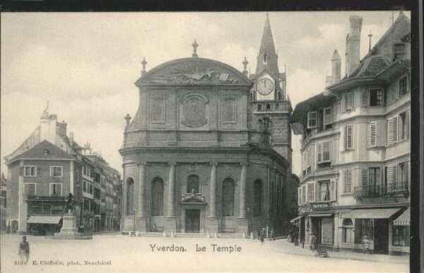 Yverdon VD Le temple