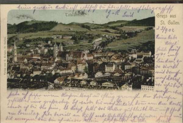 St Gallen SG Totalansicht