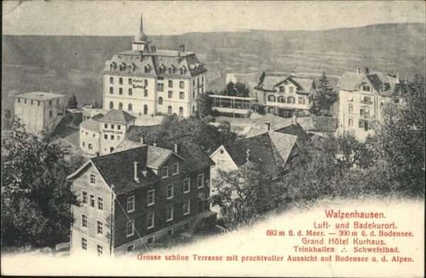 Walzenhausen AR Walzenhausen
Luft- und Badekurort