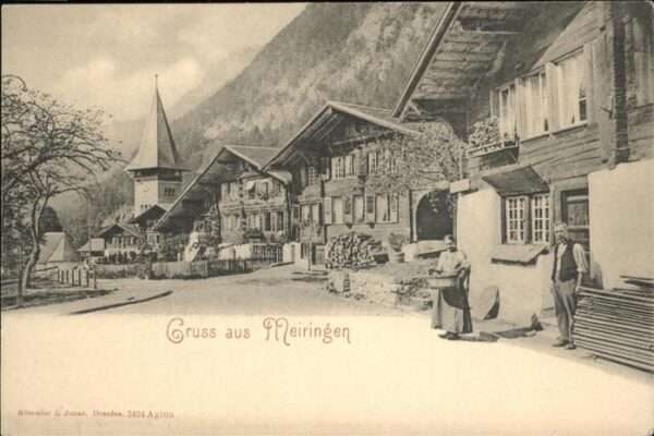 Meiringen BE Teilansicht