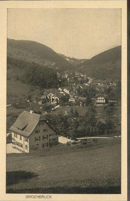 Langenbruck Panorama