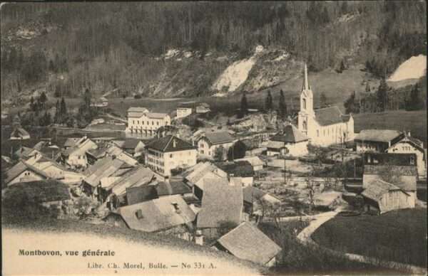 Montbovon Vue generale
