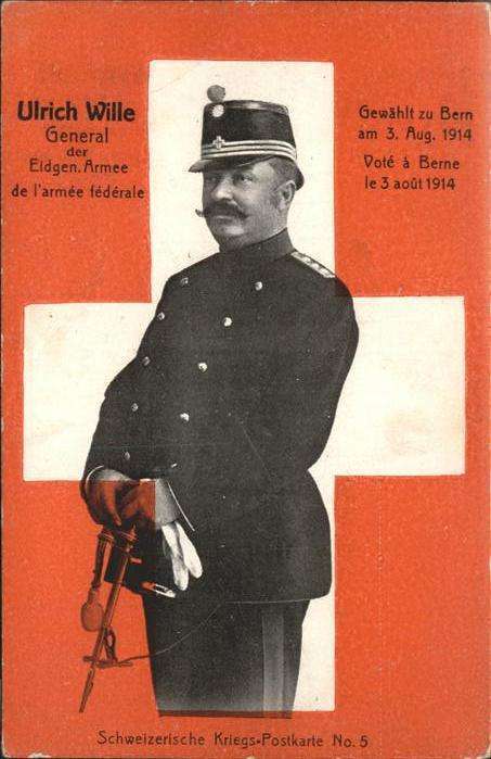 Bern BE General Ulrich Wille