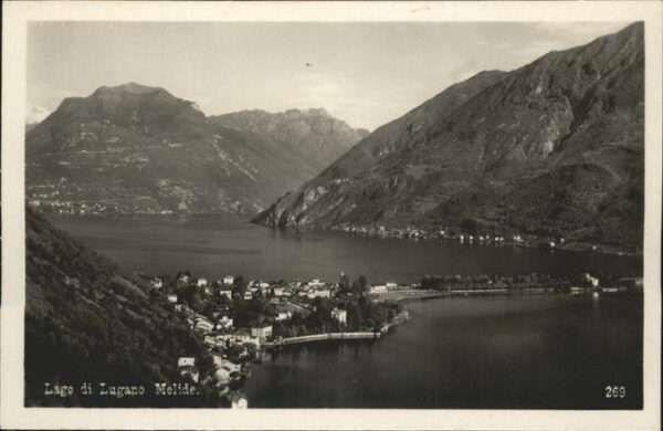 Melide Lago Lugano