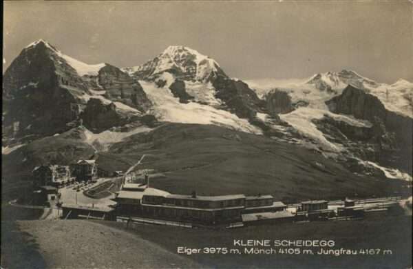 Kleine Scheidegg Interlaken Eiger Mönch Jungfrau