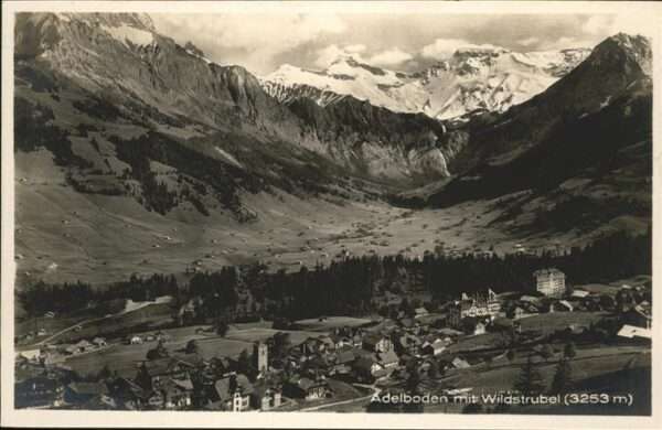 Adelboden Panorama Wildstrubel