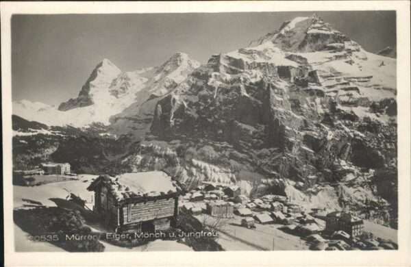Muerren BE Eiger Mönch Jungfrau