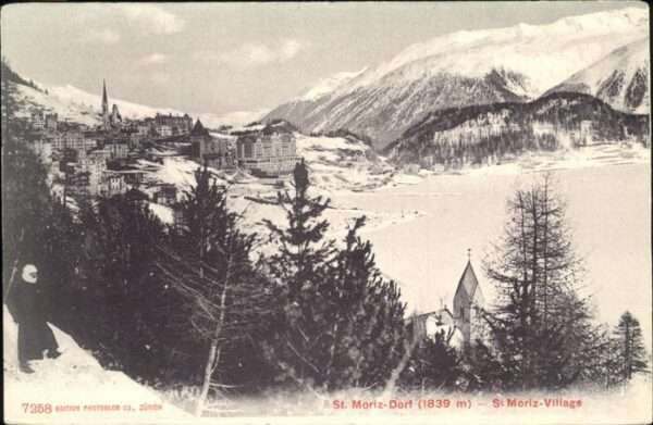 St Moritz GR Gesamtansicht