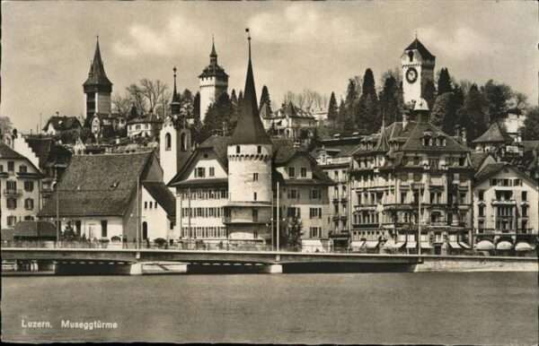 Luzern LU Museggtürme