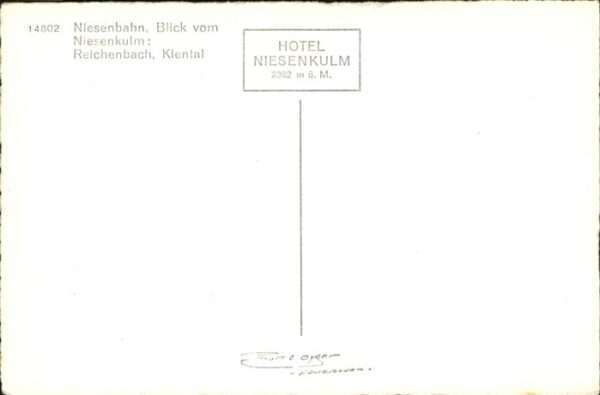 Reichenbach Kandertal BE Kiental Niesenbahn – Bild 2