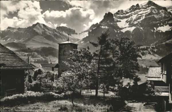 Adelboden Kirche Bunderspitz Nünihorn