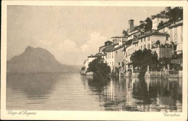 Gandria Lago di Lugano Lago Lugano