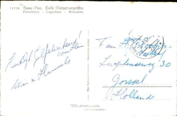 Saas-Fee Cafe Gletschergrotte – Bild 2