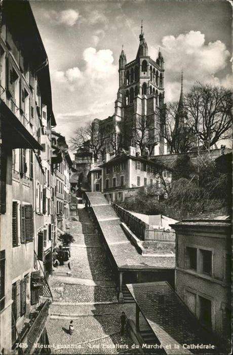 Lausanne VD Vieux Lausanne Cathedrale
