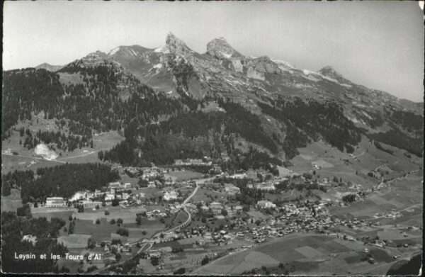 Leysin Luftbild