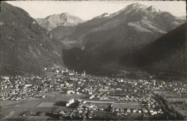 Chur GR Luftbild Churerjoch