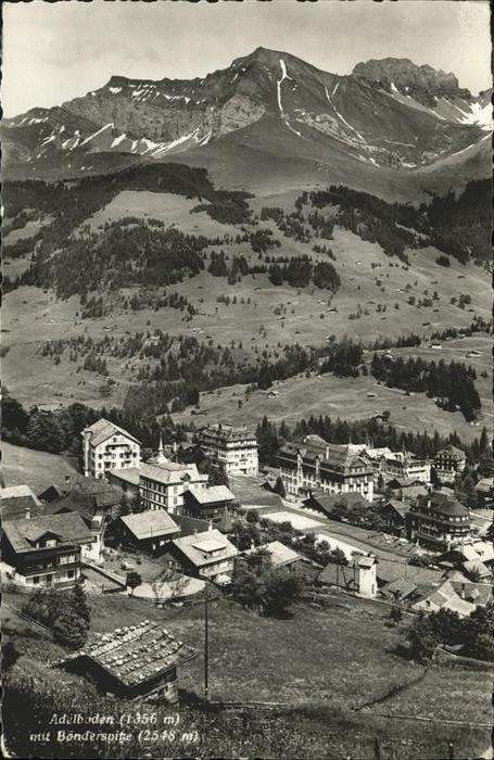 Adelboden Gesamtansicht Boderspitze