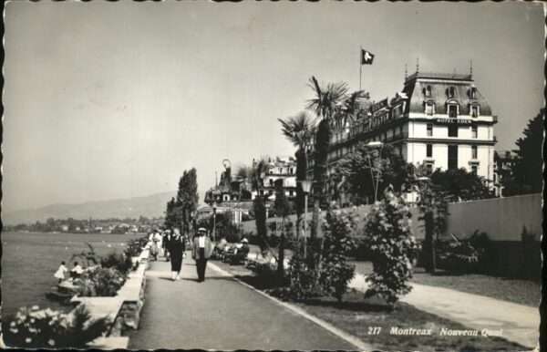 Montreux VD Quai Hotel Eden