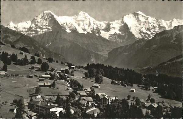 Beatenberg Waldegg Eiger Mönch Jungfrau