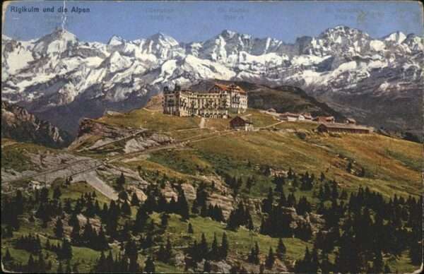 Rigi Kulm Alpen