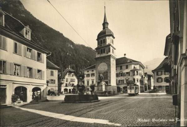 Altdorf UR Dorfplatz