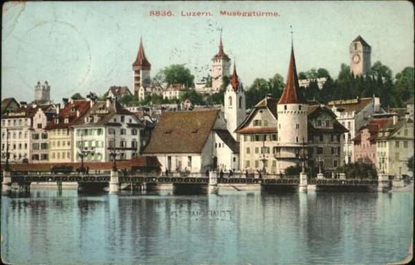 Luzern LU Museggtürme