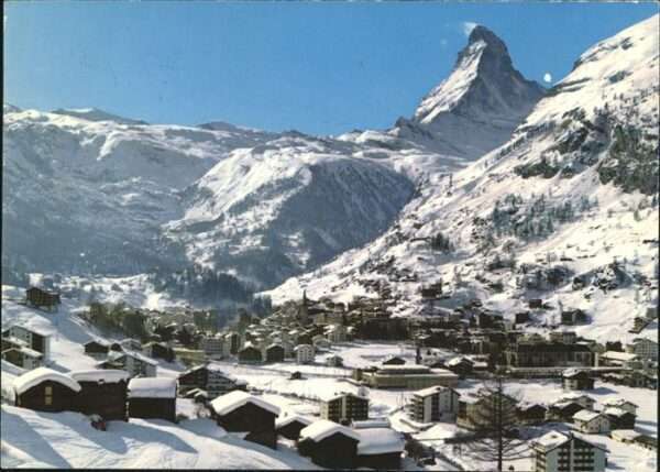 Zermatt VS Gesamtansicht Matterhorn