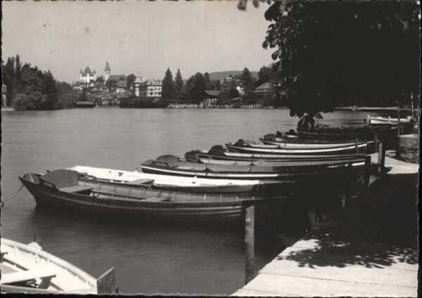 Thun Aarequai Boote