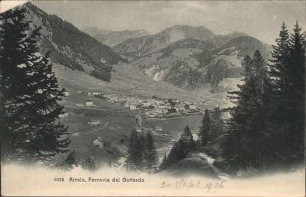 Airolo Ferrovia Gottardo