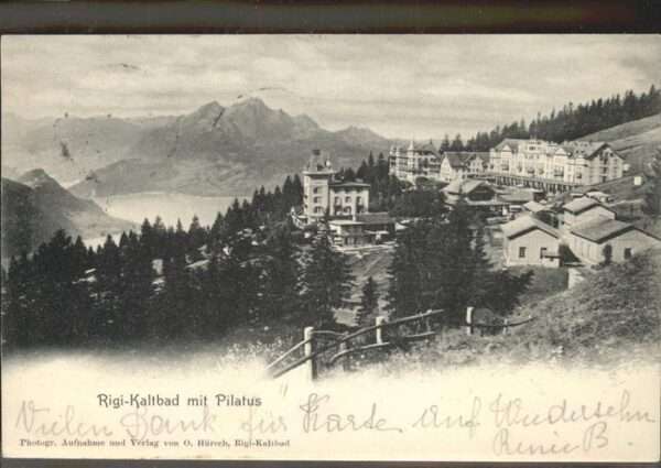 Rigi Kaltbad Pilatus