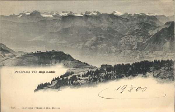 Rigi Kulm Panorama